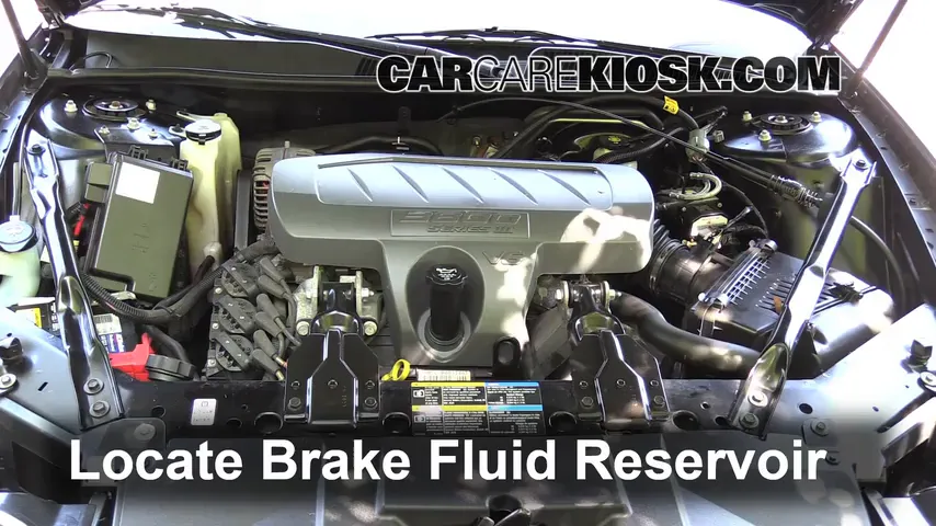 2007 Buick LaCrosse CXL 3.8L V6 Brake Fluid Add Fluid